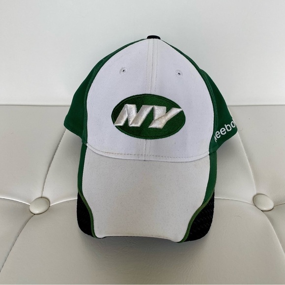 New York Jets Reebok NFL Flexfit cap hat size S /M - Picture 1 of 8